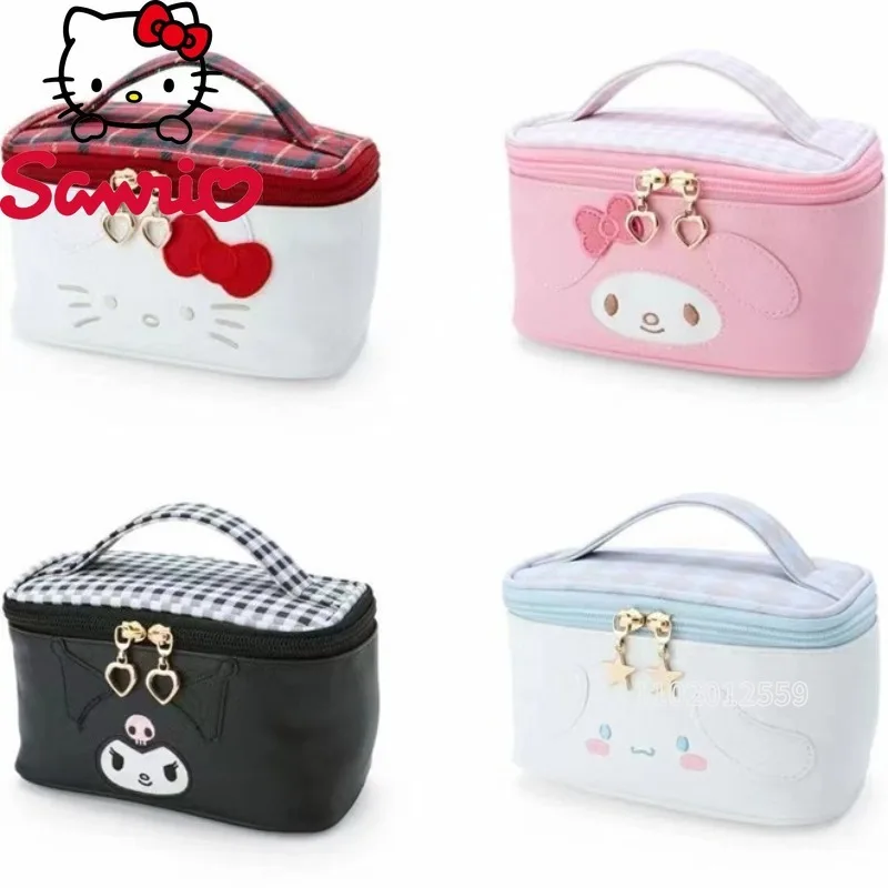 Hello Kitty New Portable Cosmetic Bag Cartoon Women's Cosmetic Bag Large Capacity Leisure Storage Travel Toiletries Bag 
Hello Kitty New Portable Cosmetic Bag Cartoon Women's Cosmetic Bag Large Capacity Leisure Storage Travel Toiletries Bag