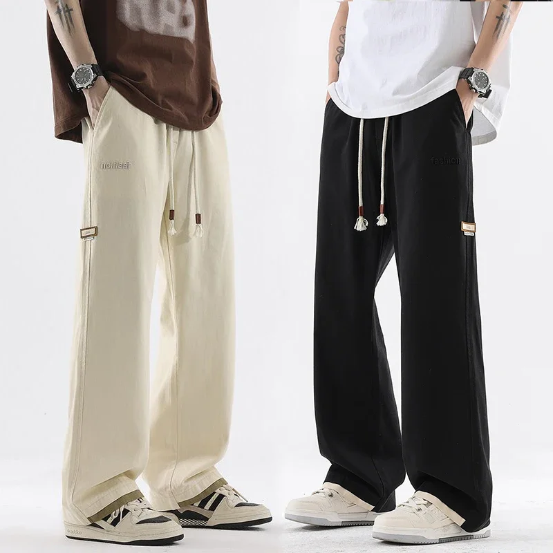 100% Cotton Thin Men's Pants Casual Straight Sweatpants Fashion Cargo Outdoor Jogging Work Trousers Male Streetwear
100% Cotton Thin Men's Pants Casual Straight Sweatpants Fashion Cargo Outdoor Jogging Work Trousers Male Streetwear