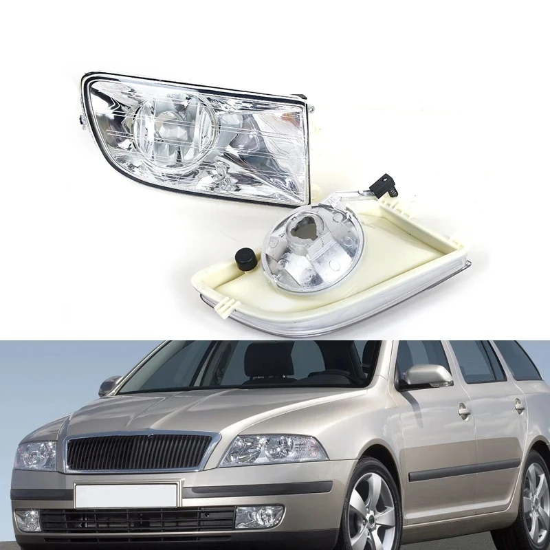 Новые передние светодиодные противотуманные фары для VW Skoda Octavia A5 MK2 Sedan Combi 2004-2008 с лампами
Новые передние светодиодные противотуманные фары для VW Skoda Octavia A5 MK2 Sedan Combi 2004-2008 с лампами