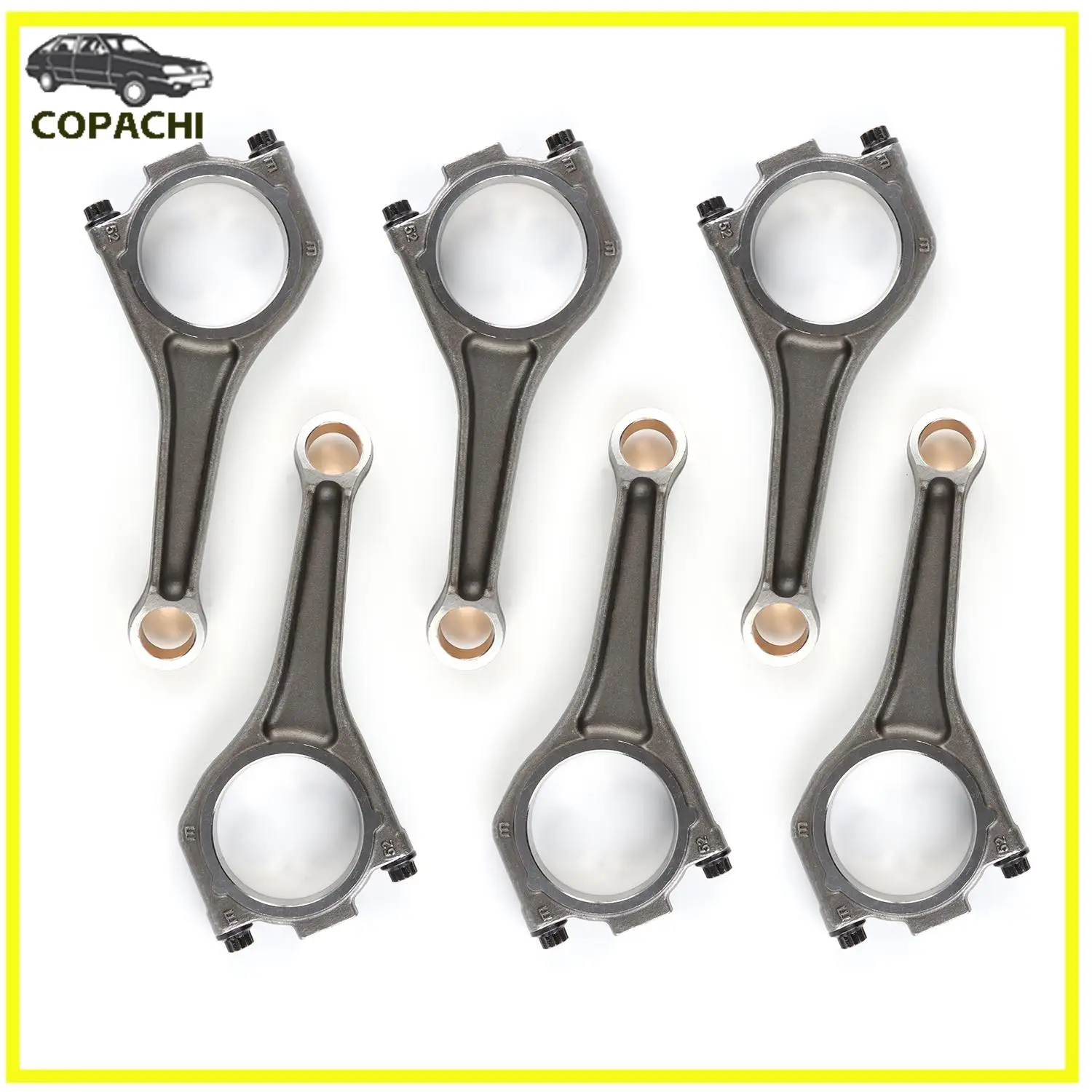 6 шт. шатуны двигателя для Jaguar F-Pace F-Type XF XJ Land Rover Discovery Range Rover LR4 3.0L V6 2014-2020, автомобильные детали
6 шт. шатуны двигателя для Jaguar F-Pace F-Type XF XJ Land Rover Discovery Range Rover LR4 3.0L V6 2014-2020, автомобильные детали