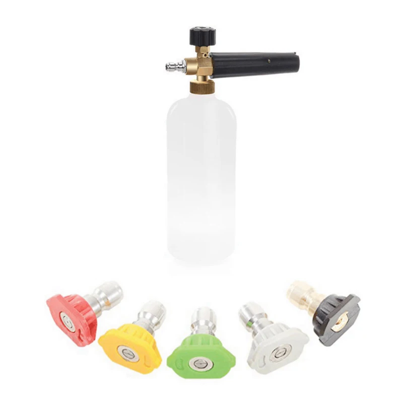 High Pressure Foam Cleaner Car Wash Foam Spray Pot And Nozzle Nozzle Assembly
High Pressure Foam Cleaner Car Wash Foam Spray Pot And Nozzle Nozzle Assembly