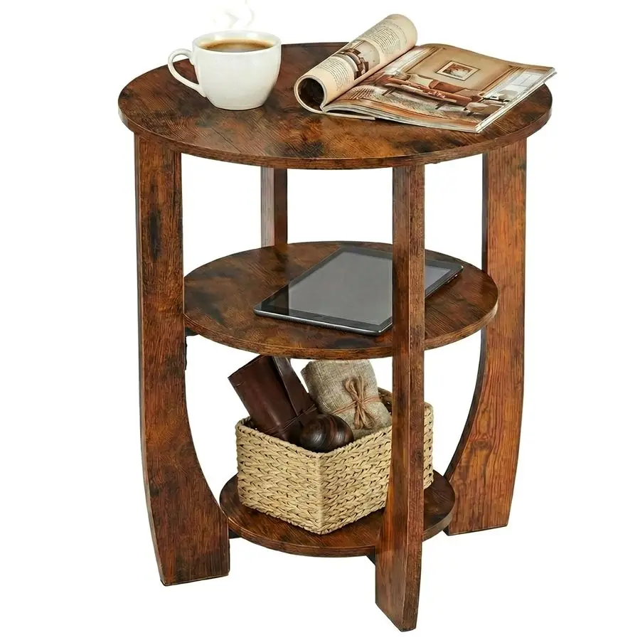 End Table with Storage Shelf,3 Tier Modern Side Table, Sofa Recliner Side Table,Accent Coffee Table,Nightstand for Living Room B
End Table with Storage Shelf,3 Tier Modern Side Table, Sofa Recliner Side Table,Accent Coffee Table,Nightstand for Living Room B