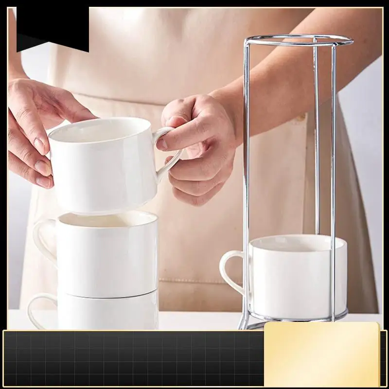 Porcelain Stackable Cappuccino Cups With Saucers And Metal Stand, Espresso Cups For Latte Coffee Cafe,Specialty Coffee-N37R
Porcelain Stackable Cappuccino Cups With Saucers And Metal Stand, Espresso Cups For Latte Coffee Cafe,Specialty Coffee-N37R