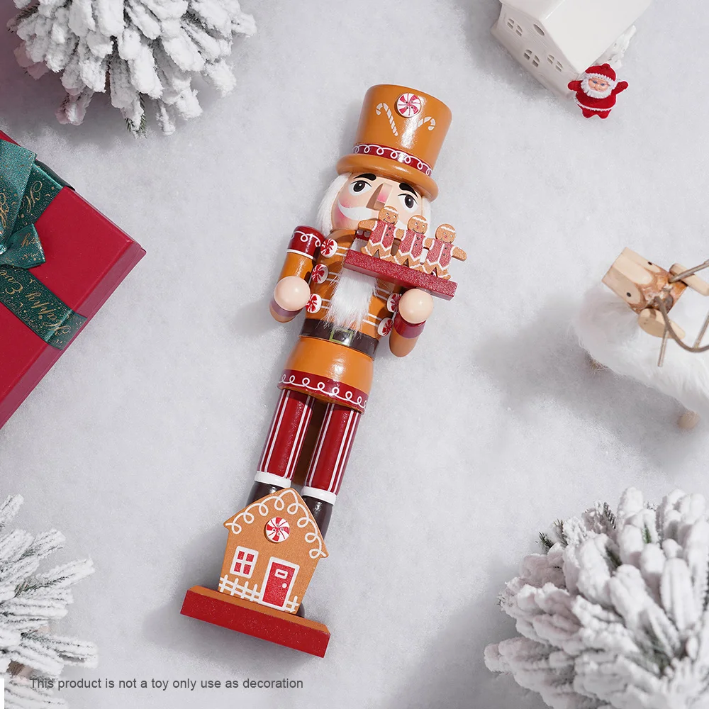 Nutcracker Ornament Indoor Puppet Toy Soldier Desktop Decoration Christmas Holiday Table Wood Statue Tree New Year Christmas
Nutcracker Ornament Indoor Puppet Toy Soldier Desktop Decoration Christmas Holiday Table Wood Statue Tree New Year Christmas