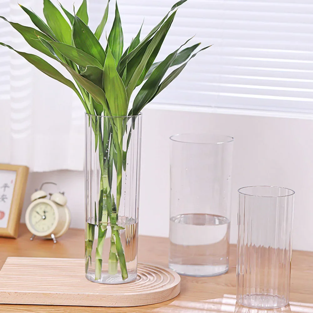 Acrylic Clear Cylinder Flower Vase Unbreakable Hurricane Tall Large Shatterproof Vases For Wedding Centerpieces Hydroponic Decor
Acrylic Clear Cylinder Flower Vase Unbreakable Hurricane Tall Large Shatterproof Vases For Wedding Centerpieces Hydroponic Decor