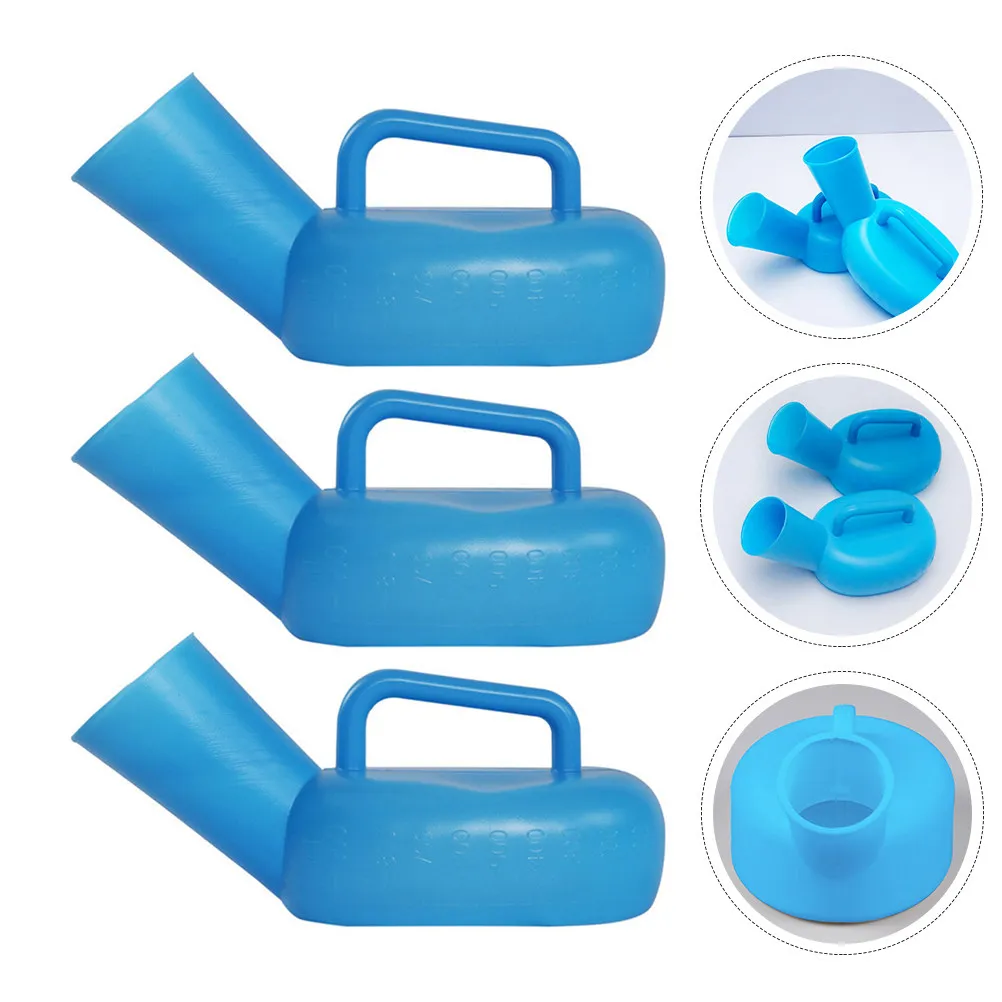 3Pcs Thickened Plastic Portable Urinal Pot for Elderly Patients Hospital Travel Camping Bedridden Pregnant Women Large Capacity
3Pcs Thickened Plastic Portable Urinal Pot for Elderly Patients Hospital Travel Camping Bedridden Pregnant Women Large Capacity
