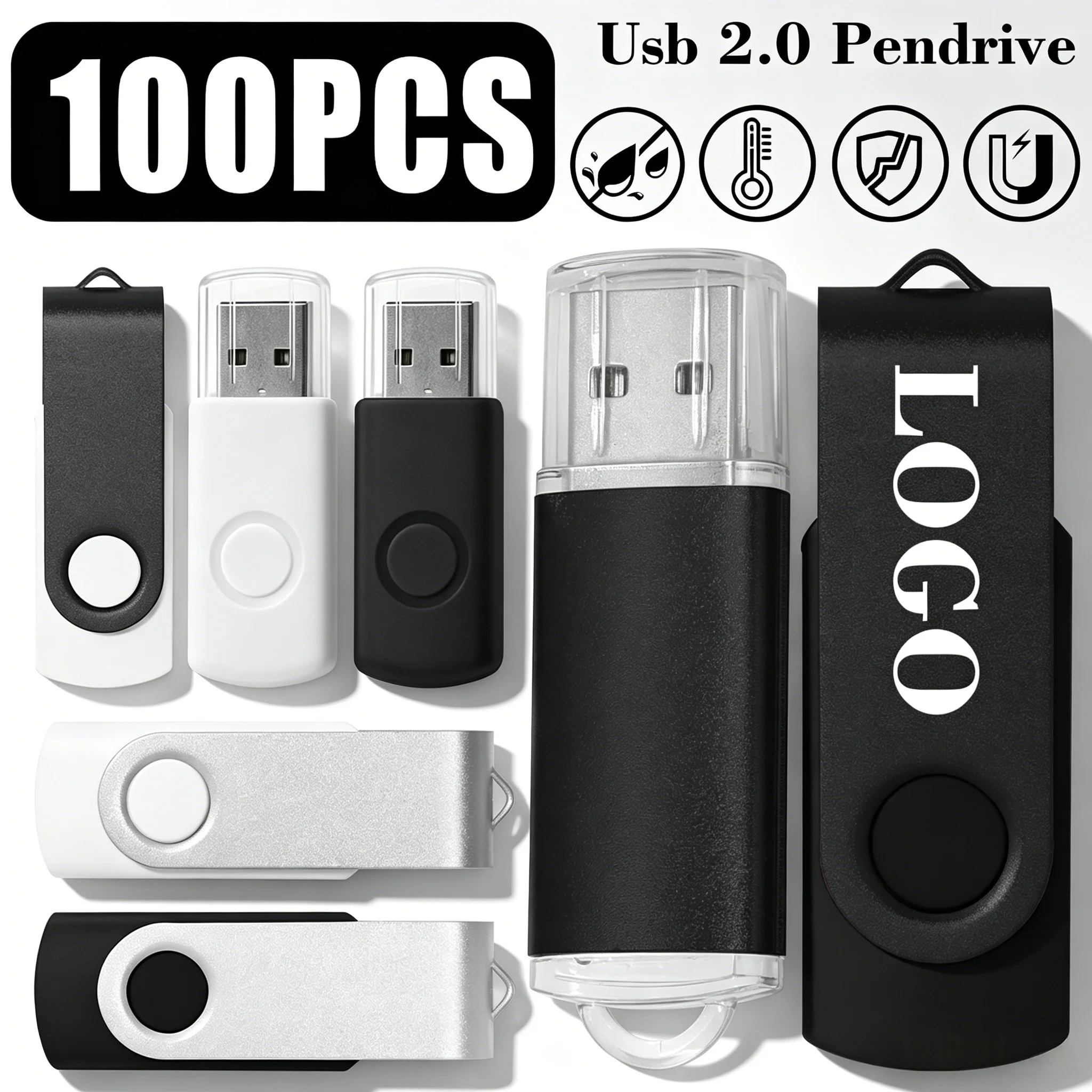 100 Pcs/Lot USB 2.0 custom gift Flash Drive Pendrive 1GB 2GB 4GB Pen Drive 8GB 16GB Memory Stick 32GB 50Pcs USB Stick 64GB Flash
100 Pcs/Lot USB 2.0 custom gift Flash Drive Pendrive 1GB 2GB 4GB Pen Drive 8GB 16GB Memory Stick 32GB 50Pcs USB Stick 64GB Flash