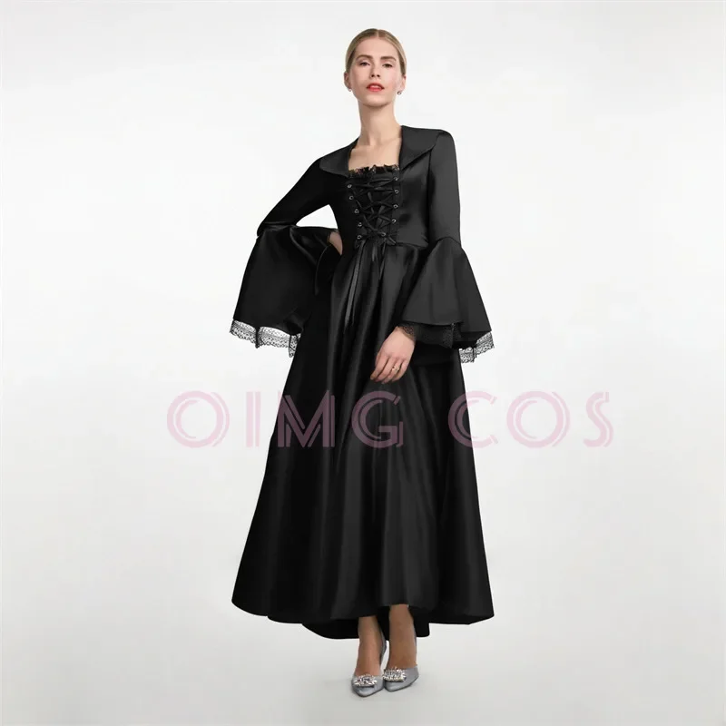 Halloween Witch Dark Goth Hooded Long Dress Cinching Dress Waist Cosplay Costume
Halloween Witch Dark Goth Hooded Long Dress Cinching Dress Waist Cosplay Costume