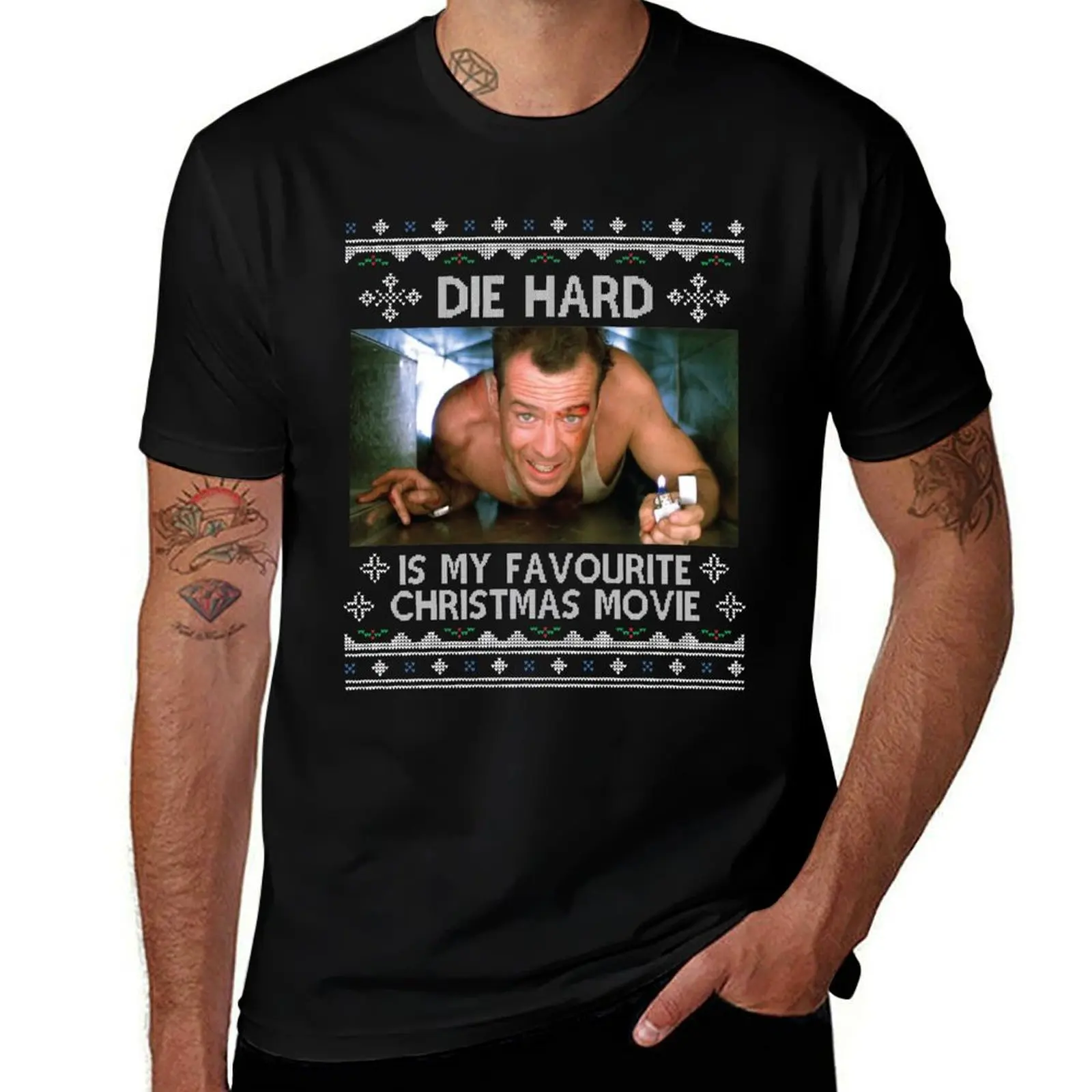 Die Hard Is My Favourite Christmas Movie T-Shirt tees blacks Men's t shirts
Die Hard Is My Favourite Christmas Movie T-Shirt tees blacks Men's t shirts