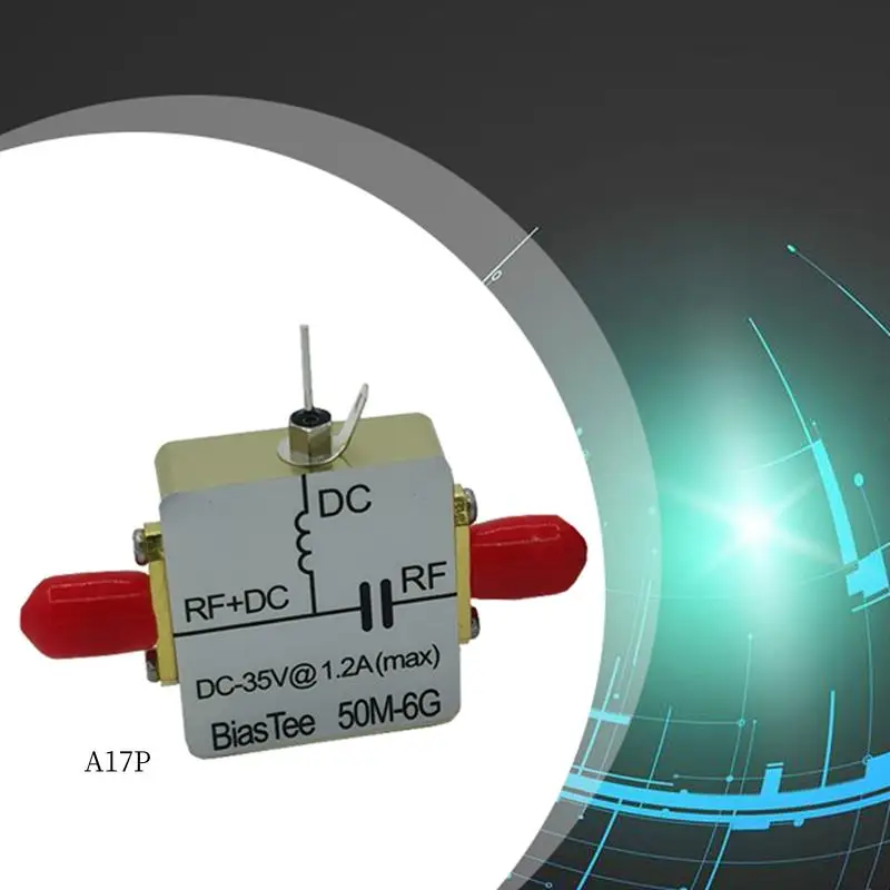 AP-50M-6Ghz Bias Tee RF Feed Biaser Coaxial Feed Biastee Box Low Insertion Loss For HAM Radio SDR Antenna
AP-50M-6Ghz Bias Tee RF Feed Biaser Coaxial Feed Biastee Box Low Insertion Loss For HAM Radio SDR Antenna