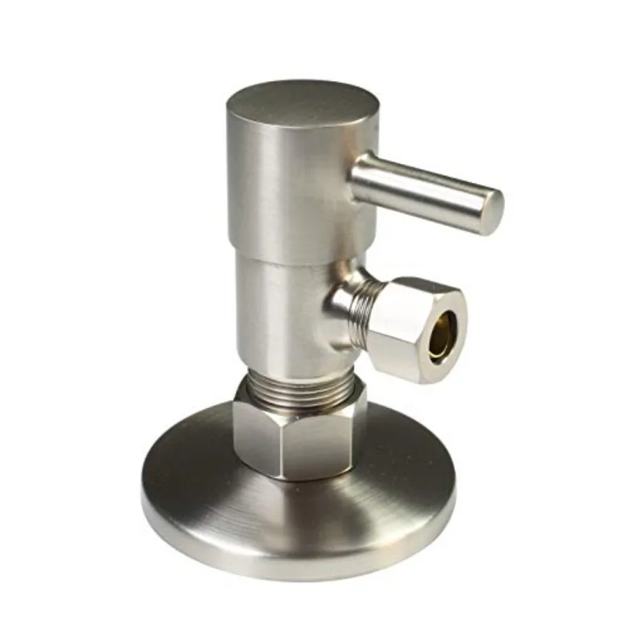 Westbrass A105QR-07 Round Lever 1/4-Turn Angle Stop 1/2" Copper x 3/8" Compression
Westbrass A105QR-07 Round Lever 1/4-Turn Angle Stop 1/2" Copper x 3/8" Compression