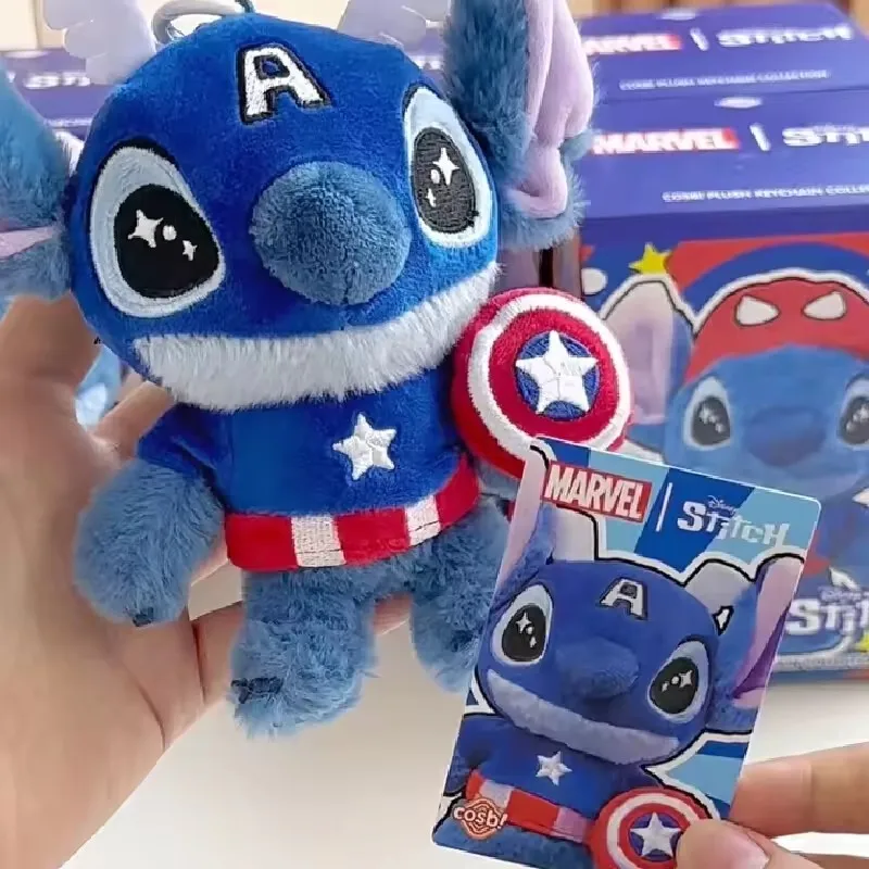Hot Toy Stitch Cosbi Plush Keychain Collection Blind Box Thor Iron Man Spider Man Figures Toys Kids Christmas surprise Gifts
Hot Toy Stitch Cosbi Plush Keychain Collection Blind Box Thor Iron Man Spider Man Figures Toys Kids Christmas surprise Gifts