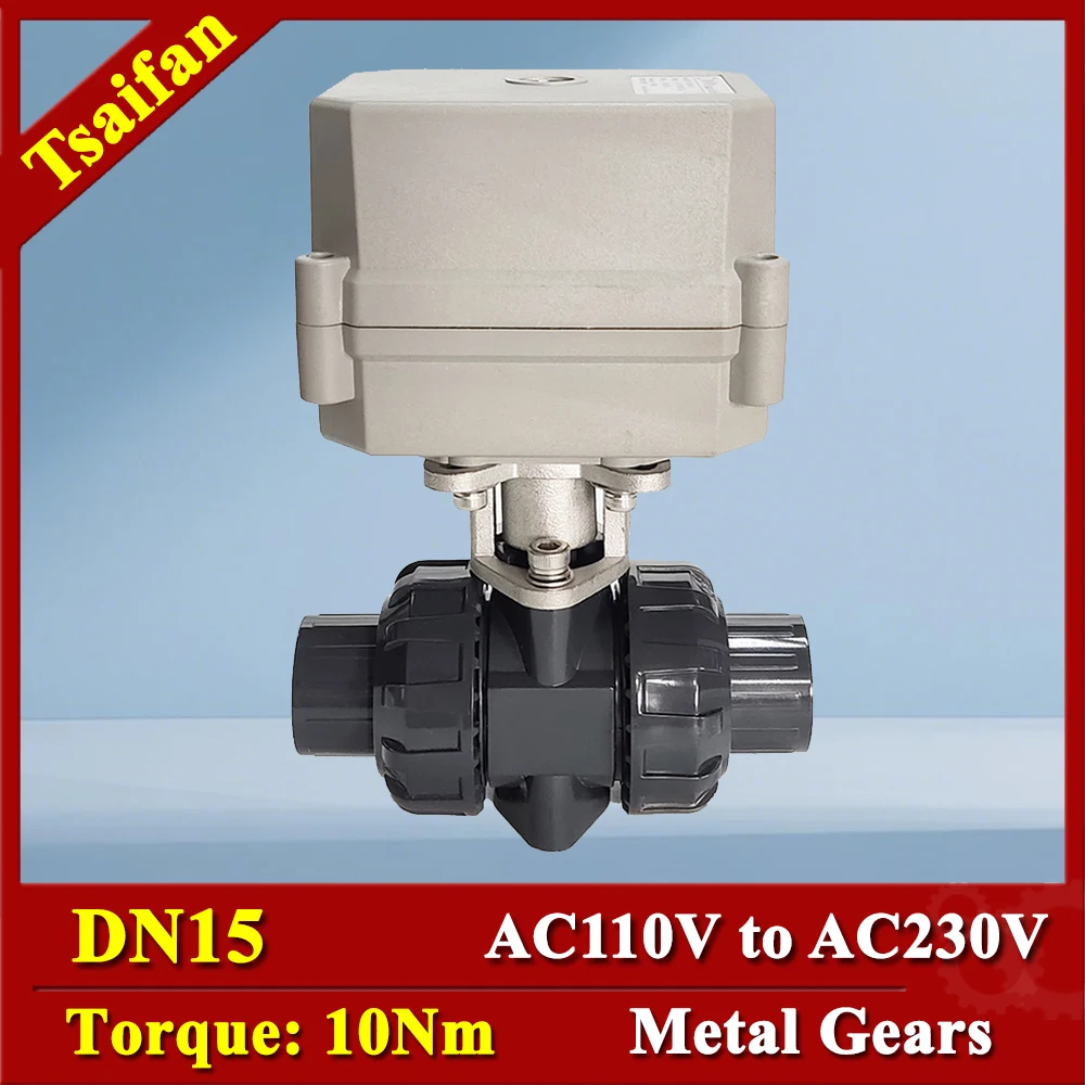 Tsai Fan DN15 Fire Sprinkler Electric Ball Valve Corrosion-resistant 1/2" 220V Motorized Ball Valve For Water Control
Tsai Fan DN15 Fire Sprinkler Electric Ball Valve Corrosion-resistant 1/2" 220V Motorized Ball Valve For Water Control