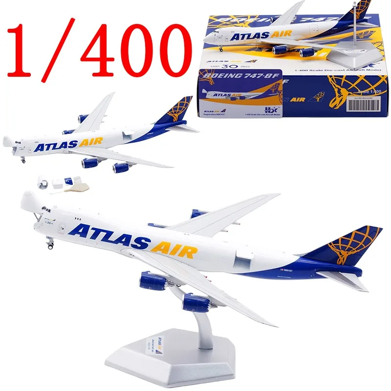 HX Models Diecast 1/400 Scale Atlas Alloy Model Aircraft Atlas B747-8F N861GT 30TH Play Vehicles Toys for Boys Gift Original Box
HX Models Diecast 1/400 Scale Atlas Alloy Model Aircraft Atlas B747-8F N861GT 30TH Play Vehicles Toys for Boys Gift Original Box