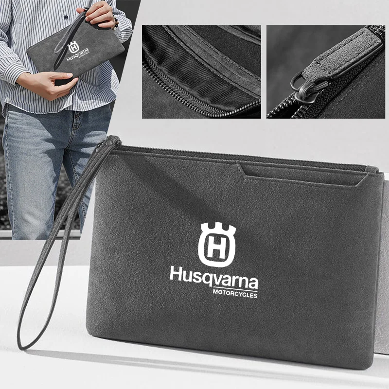 Car LOGO Men's Wallet Mobile Phone Bag Credit Card Holder Card Bag For Husqvarna Svartpilen 250 701 401 VITPILEN Norden 901
Car LOGO Men's Wallet Mobile Phone Bag Credit Card Holder Card Bag For Husqvarna Svartpilen 250 701 401 VITPILEN Norden 901
