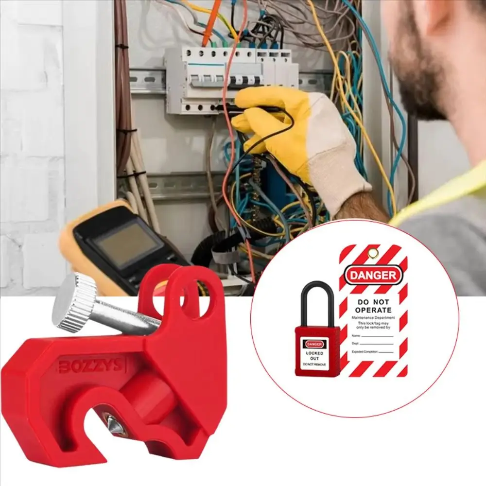 Durable Circuit Breaker Lockout Device Reinforced Nylon Tool-Free Lock Lockout Isolation Device Hand Lock Universal
Durable Circuit Breaker Lockout Device Reinforced Nylon Tool-Free Lock Lockout Isolation Device Hand Lock Universal