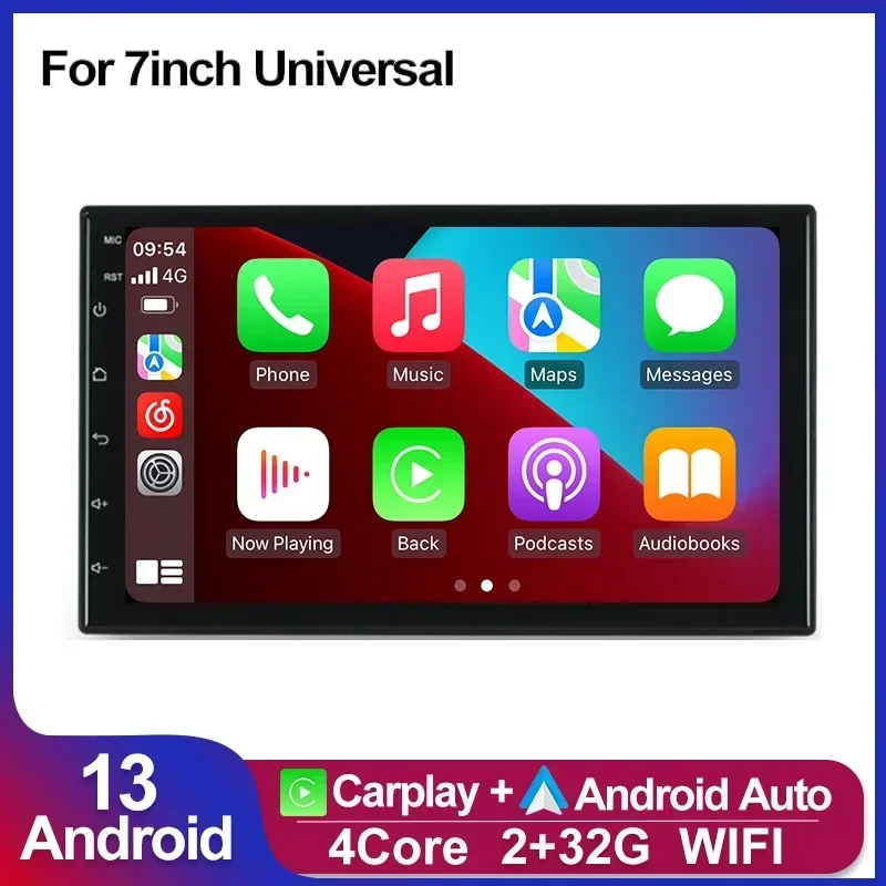 7inch Universal 2DIN Android Car Radio for VW Nissan Hyundai Kia Toyota Honda Wireless Carplay Auto Multimedia Video Player WIFI
7inch Universal 2DIN Android Car Radio for VW Nissan Hyundai Kia Toyota Honda Wireless Carplay Auto Multimedia Video Player WIFI