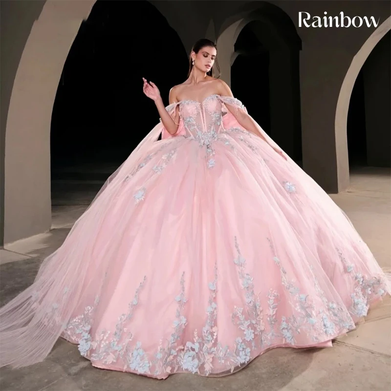 Off The Shoulder Quinceneara Dress Ruffled Organza With Embroidered Lace Prom Party Gown Sleeveless Customized Vestido De Noche
Off The Shoulder Quinceneara Dress Ruffled Organza With Embroidered Lace Prom Party Gown Sleeveless Customized Vestido De Noche