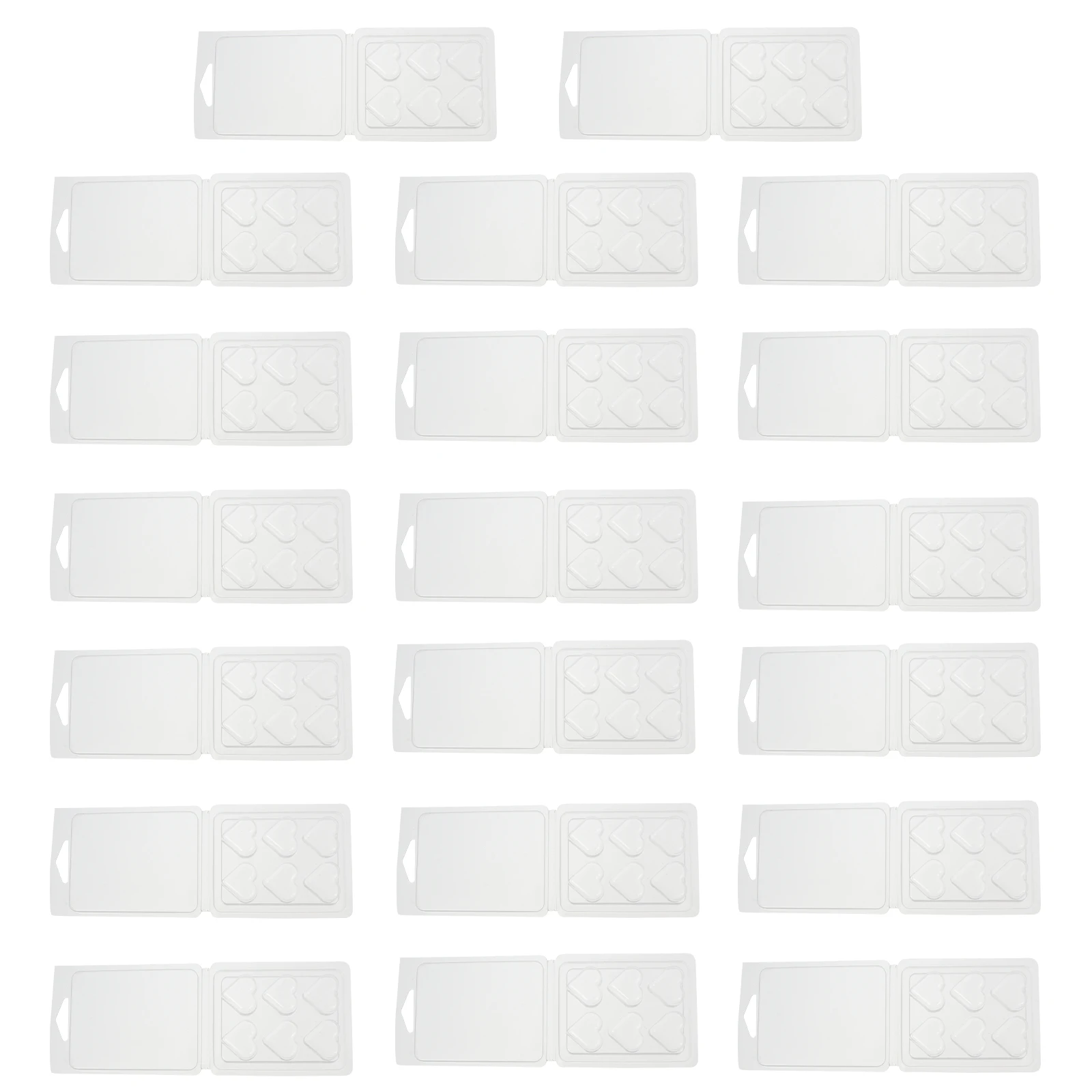 50 Pcs Molds Melting Trays Scented Tray Mold C Mold Soap Cubes Plastic Reusable Wax Cube Wax Tray
50 Pcs Molds Melting Trays Scented Tray Mold C Mold Soap Cubes Plastic Reusable Wax Cube Wax Tray