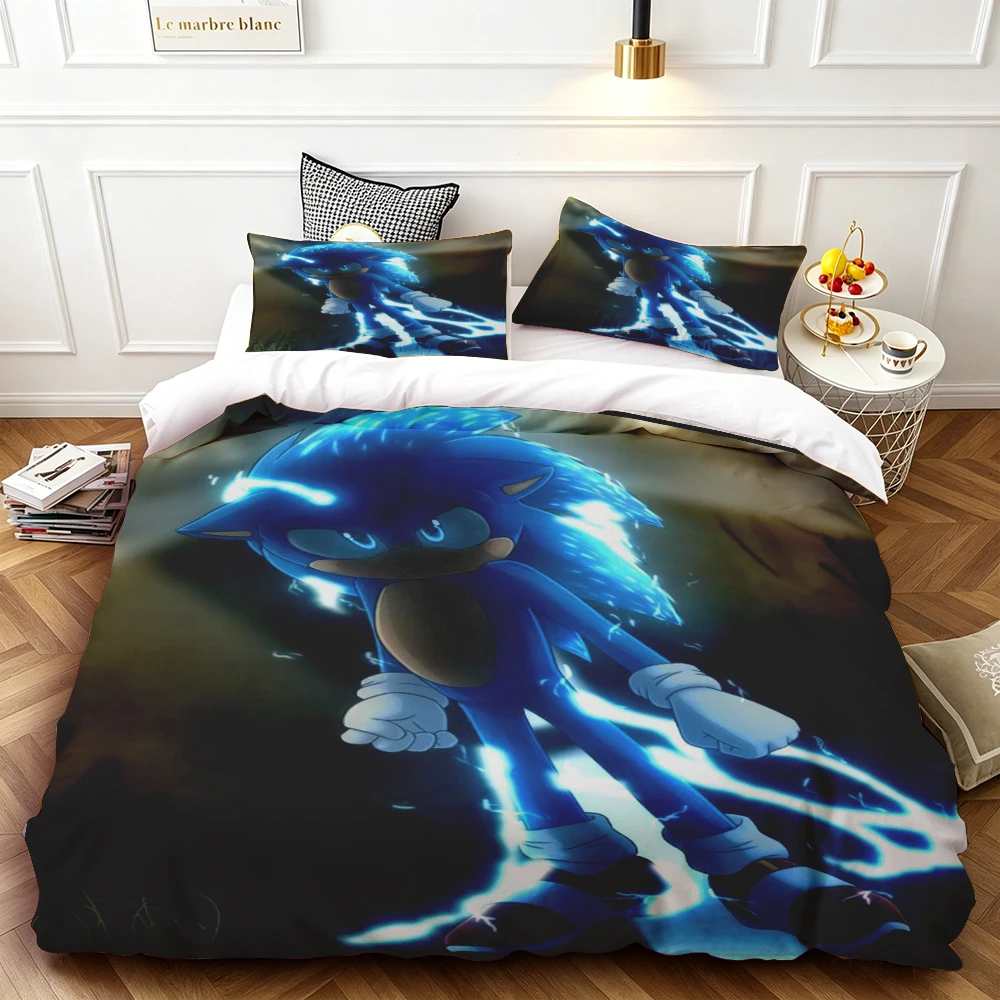 Popular Sonic Cartoon Role Characters Print Bedding Set Duvet Cover Comforter Bed Youth Kids Girl Boys Luxury Birthday Gift
Popular Sonic Cartoon Role Characters Print Bedding Set Duvet Cover Comforter Bed Youth Kids Girl Boys Luxury Birthday Gift