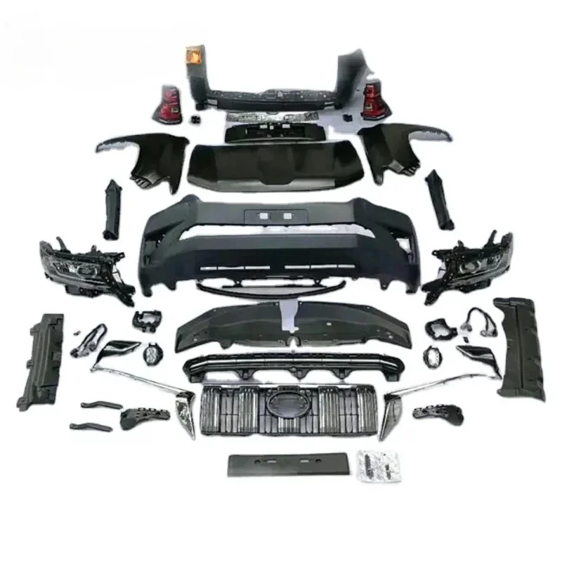 Top quality factory sale whole Prado car bumpers conversion body kit for prado fj150 2010-2017 upgrade to prado 2018
Top quality factory sale whole Prado car bumpers conversion body kit for prado fj150 2010-2017 upgrade to prado 2018