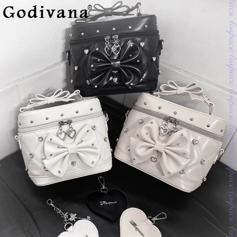 Original Mine Series Production Lolita Handbag Women 2026 New Sweet Girls Cute Bow Square Cosmetic Bags Shoulder Messenger Bag
Original Mine Series Production Lolita Handbag Women 2026 New Sweet Girls Cute Bow Square Cosmetic Bags Shoulder Messenger Bag