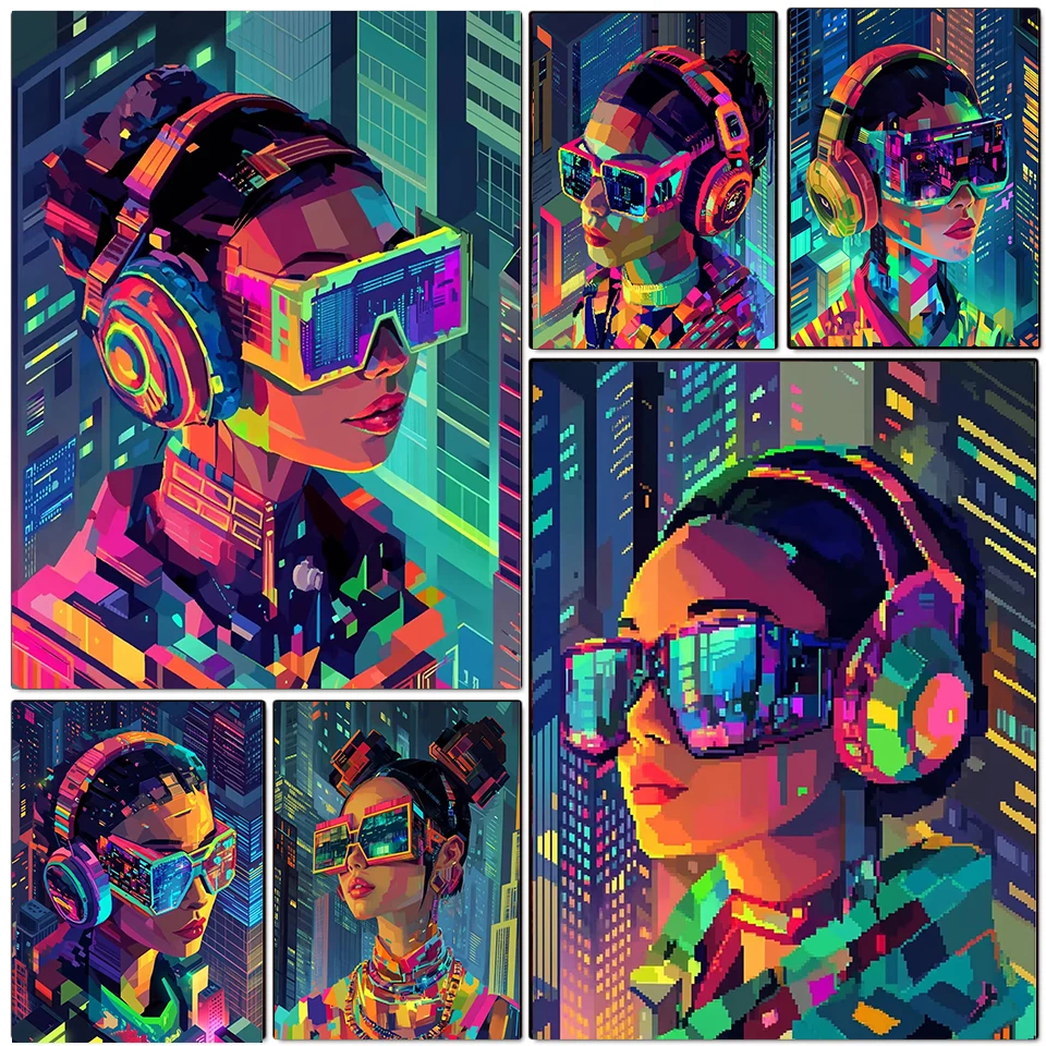 Graffiti Art Abstract Woman Portrait Diamond Painting 5D DIY Full Round Square Diamond Mosaic Embroidery Colorful Girl
Graffiti Art Abstract Woman Portrait Diamond Painting 5D DIY Full Round Square Diamond Mosaic Embroidery Colorful Girl