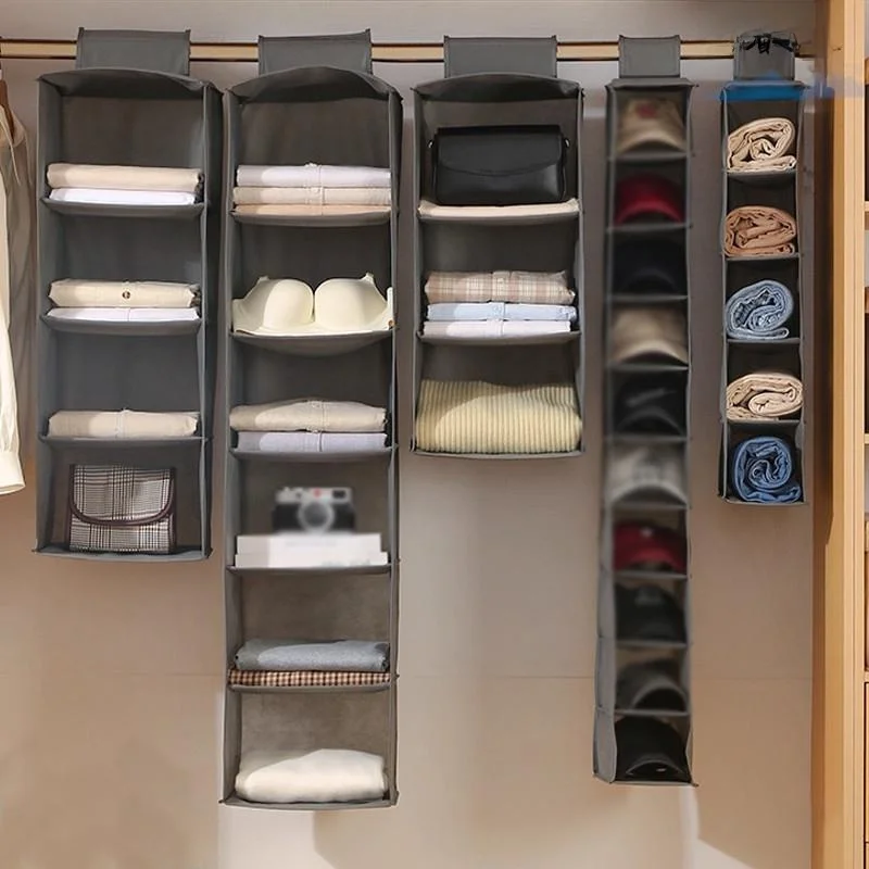 Multi-Layer Hanging Storage Bag for Clothes Shoes Handbags Home Wardrobe Organizer Foldable Japanese Style
Multi-Layer Hanging Storage Bag for Clothes Shoes Handbags Home Wardrobe Organizer Foldable Japanese Style