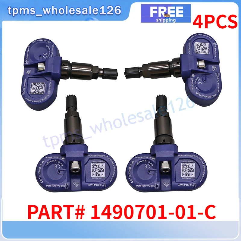 1490701-01-C TPMS SENSORS For 2021 2022 2023 2024 Tesla Model 3 X Y Bluetooth Tire Pressure Sensor 4PCS 1490701-01-B
1490701-01-C TPMS SENSORS For 2021 2022 2023 2024 Tesla Model 3 X Y Bluetooth Tire Pressure Sensor 4PCS 1490701-01-B