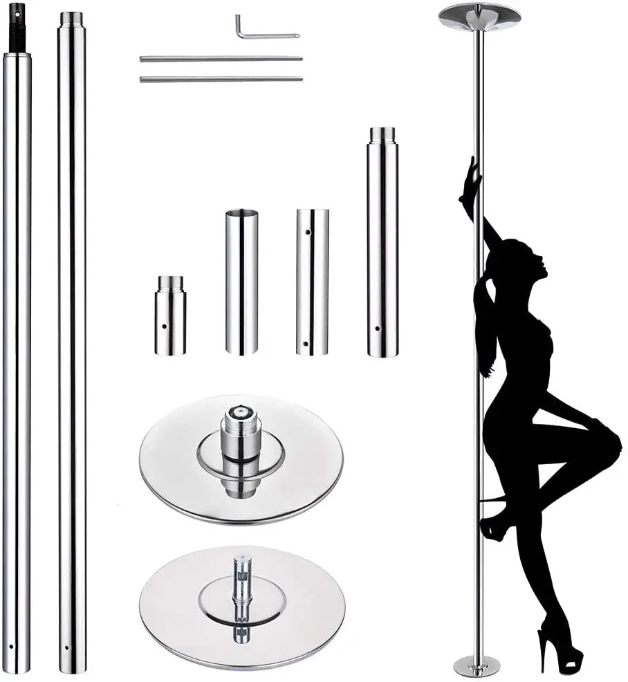 Height Adjustable Portable Dancing Pole Easy Install for Beginners and Professionals, 360 Stripper Rotating Heels Dance Pole
Height Adjustable Portable Dancing Pole Easy Install for Beginners and Professionals, 360 Stripper Rotating Heels Dance Pole