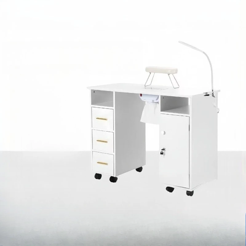 Mobile manicure table with LED light upgrade single table table
Mobile manicure table with LED light upgrade single table table