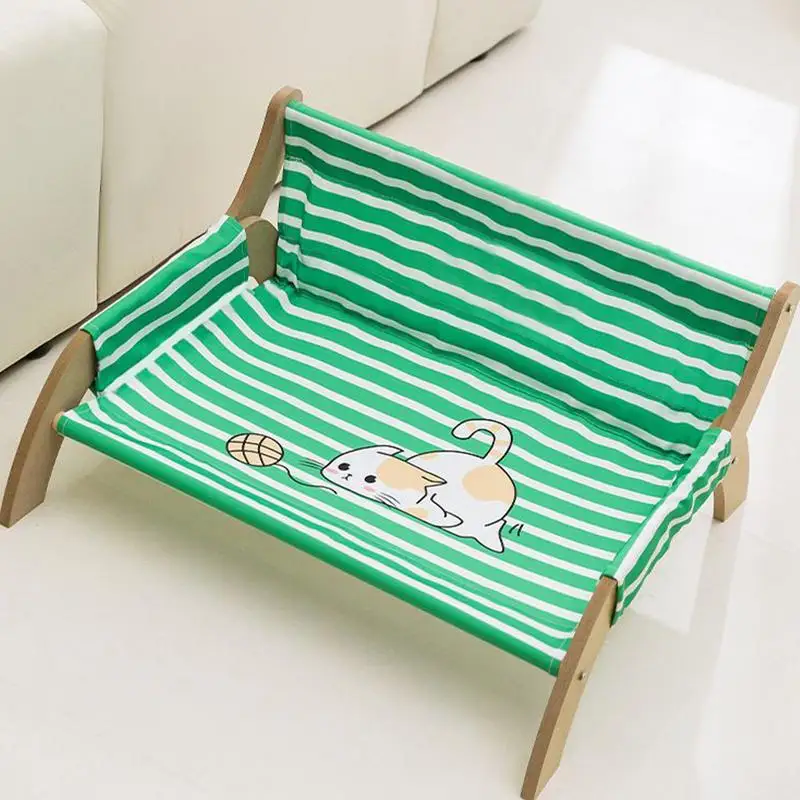 Cat Lounge Kitten Resting Lounge Breathable Stripe Kitten Hammock For Soothing Rest Multi Cats Households Indoor Living Room
Cat Lounge Kitten Resting Lounge Breathable Stripe Kitten Hammock For Soothing Rest Multi Cats Households Indoor Living Room