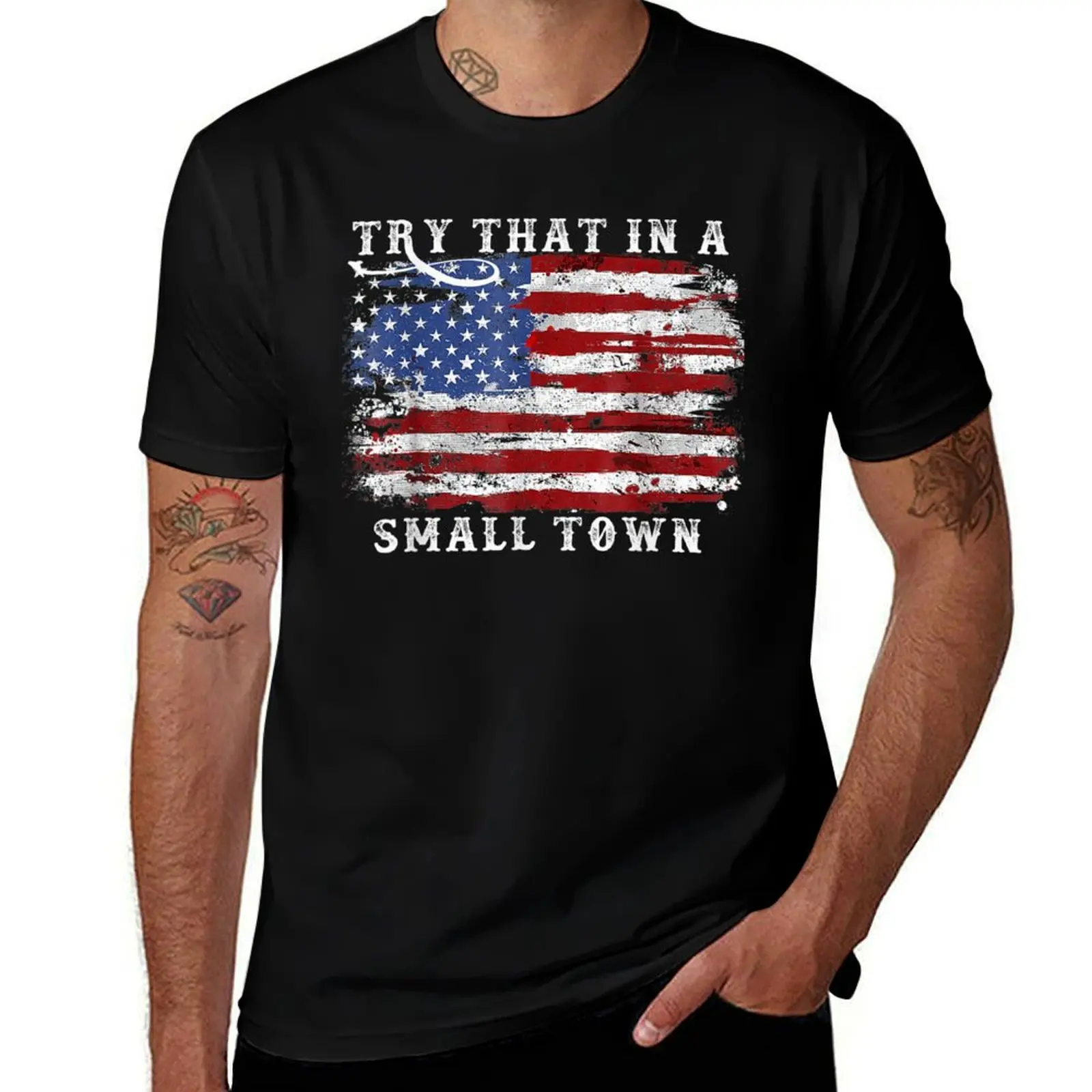 Try That In A Small Country Western Town,Country Music Lover T-Shirt cute tops vintage graphic tee summer 2025 mens clothes
Try That In A Small Country Western Town,Country Music Lover T-Shirt cute tops vintage graphic tee summer 2025 mens clothes