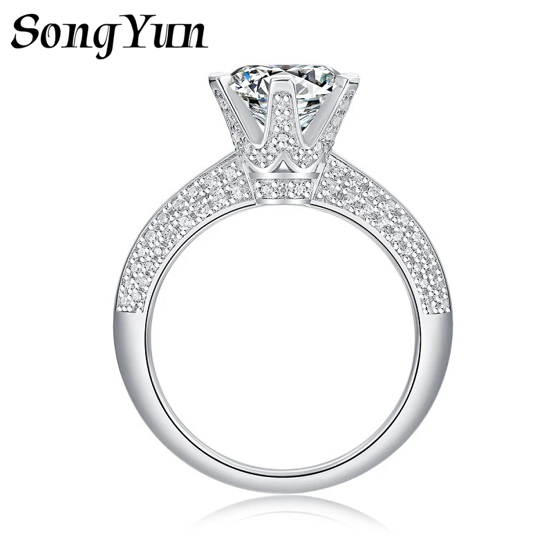 SONGYUN Designer Jewelry 925 Sterling Silver Ring Women Moissanite Diamond Ring for Her 18K Gold Plated SYT Patent Fine Jewelry
SONGYUN Designer Jewelry 925 Sterling Silver Ring Women Moissanite Diamond Ring for Her 18K Gold Plated SYT Patent Fine Jewelry