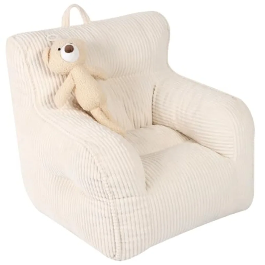 Bean Bag Chair with a Plush Bear, Comfy Toddler Chair for Boys and Girls
Bean Bag Chair with a Plush Bear, Comfy Toddler Chair for Boys and Girls