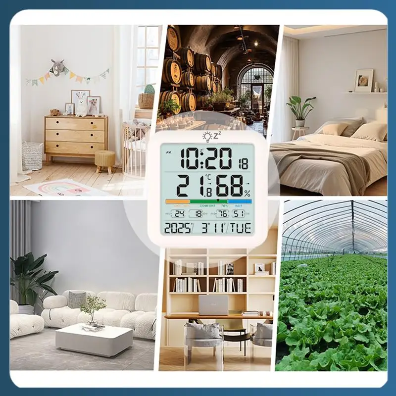 AB02 Room Thermometer Indoor Indoor Thermometer With Humidity Reading Digital Hygrometer
AB02 Room Thermometer Indoor Indoor Thermometer With Humidity Reading Digital Hygrometer