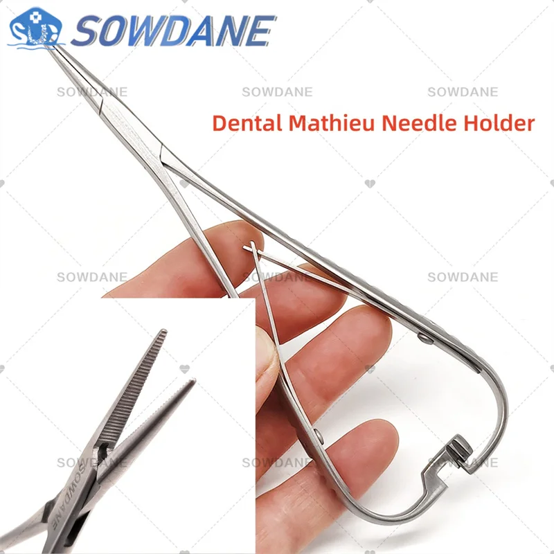 Dental Ortho Mathieu Needle Holder Dental Surgical Needles Gripper Forcep Standard 14cm Extra Fine Beak Dentist Tool
Dental Ortho Mathieu Needle Holder Dental Surgical Needles Gripper Forcep Standard 14cm Extra Fine Beak Dentist Tool