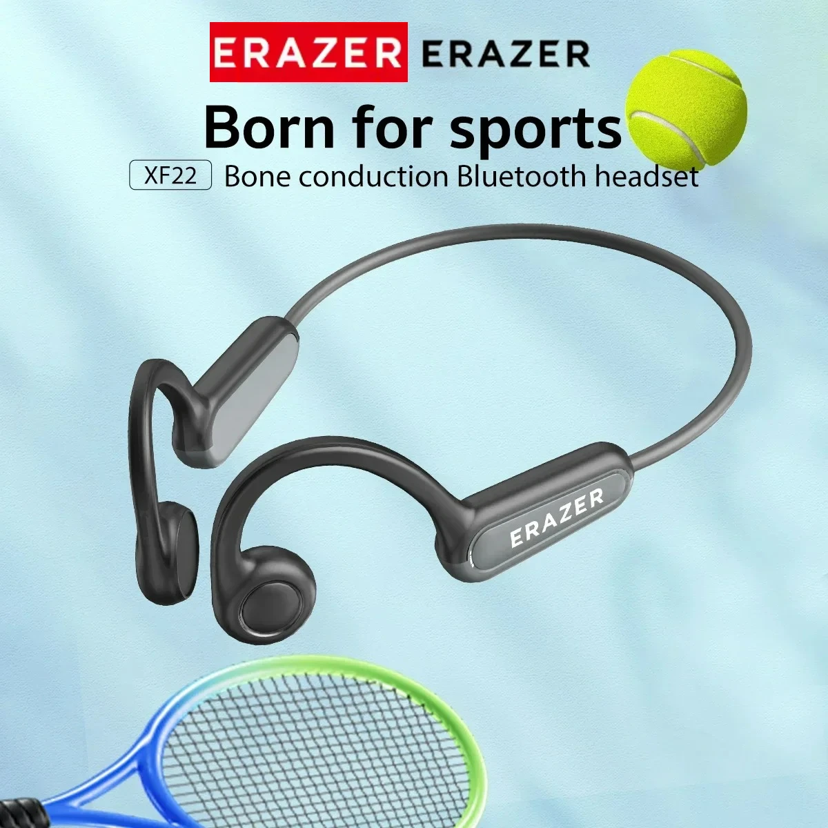 Наушники ERAZER XF22 Bluetooth 5,4, спортивные беспроводные наушники, гарнитуры с костной проводимостью и микрофоном, наушники с шейным ремешком
Наушники ERAZER XF22 Bluetooth 5,4, спортивные беспроводные наушники, гарнитуры с костной проводимостью и микрофоном, наушники с шейным ремешком