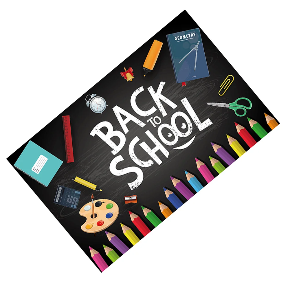 Back to School Banner Polyester Lightweight Classroom Backdrop Party Supplies Stage Decor Hanging Banner School Theme
Back to School Banner Polyester Lightweight Classroom Backdrop Party Supplies Stage Decor Hanging Banner School Theme