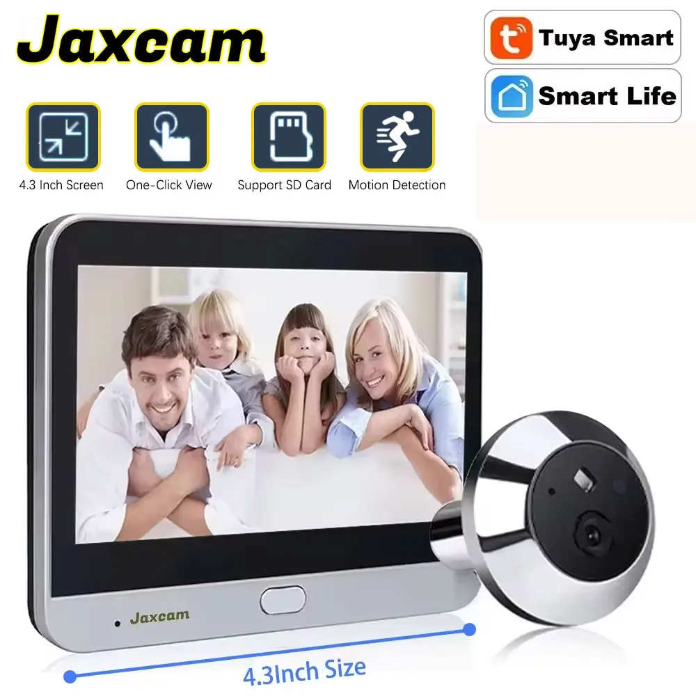 Mini WiFi Wireless Tuya5MP Home Bidirectional Voice Tape Display Video Doorbell Night Vision HD 4.3-inch Baby Monitor
Mini WiFi Wireless Tuya5MP Home Bidirectional Voice Tape Display Video Doorbell Night Vision HD 4.3-inch Baby Monitor