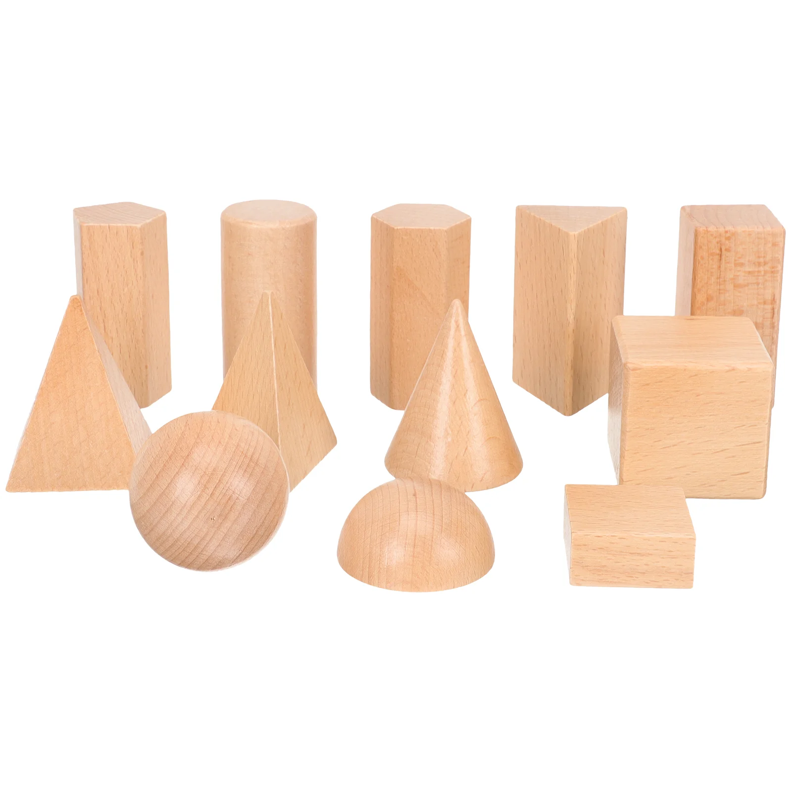 12 Pcs Geometry Model 3d Shapes for Kids Attribute Blocks Math Kindergarten Tools Manipulatives Elementary School Wood Grain
12 Pcs Geometry Model 3d Shapes for Kids Attribute Blocks Math Kindergarten Tools Manipulatives Elementary School Wood Grain