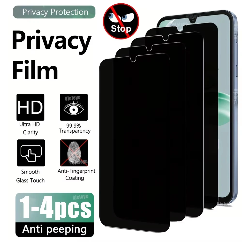 4PCS Privacy Temered Glass For Oppo Reno 4 5 Lite 5F 6Z 8Z 8T A94 A95 5G A97 A98 5G F17 Pro Screen Protector Anti-Spy Full Cover
4PCS Privacy Temered Glass For Oppo Reno 4 5 Lite 5F 6Z 8Z 8T A94 A95 5G A97 A98 5G F17 Pro Screen Protector Anti-Spy Full Cover