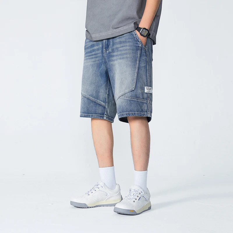XY9945 The new trend of casual washed American vintage denim shorts men's summer thin section personalized five-minute pants
XY9945 The new trend of casual washed American vintage denim shorts men's summer thin section personalized five-minute pants