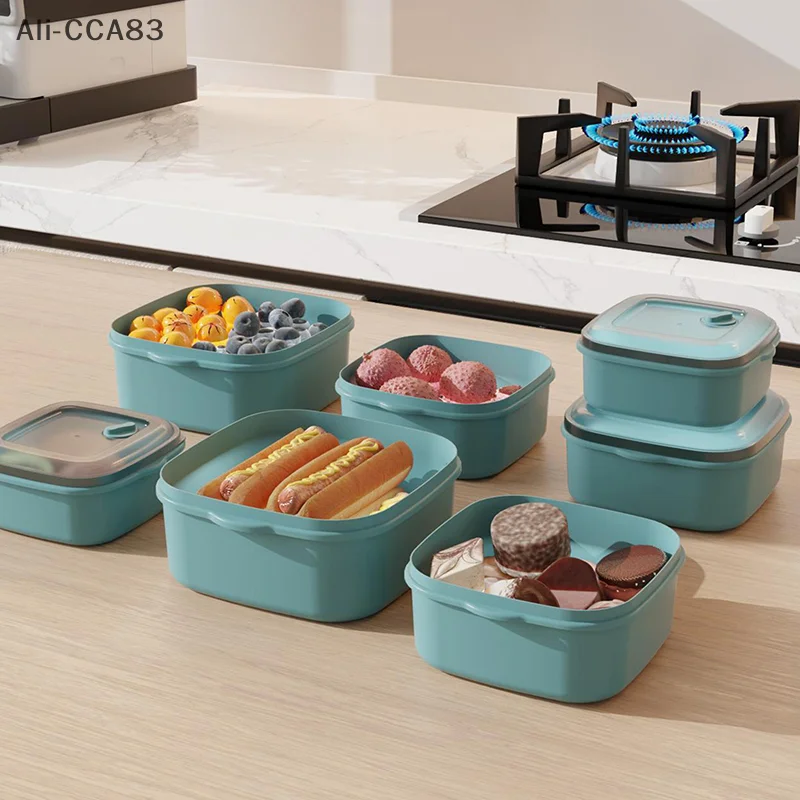 Square Food Storage Containers With Lid Fridge Meat Vegetable Fresh-Keeping Organizer Box For Kitchen Storage
Square Food Storage Containers With Lid Fridge Meat Vegetable Fresh-Keeping Organizer Box For Kitchen Storage