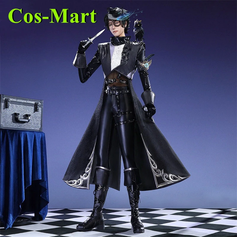 Cos-Mart Game Identity V Eli Clark Seer Cosplay Costumes Black Uniform Dress Suit Full Set Men's clothing
Cos-Mart Game Identity V Eli Clark Seer Cosplay Costumes Black Uniform Dress Suit Full Set Men's clothing