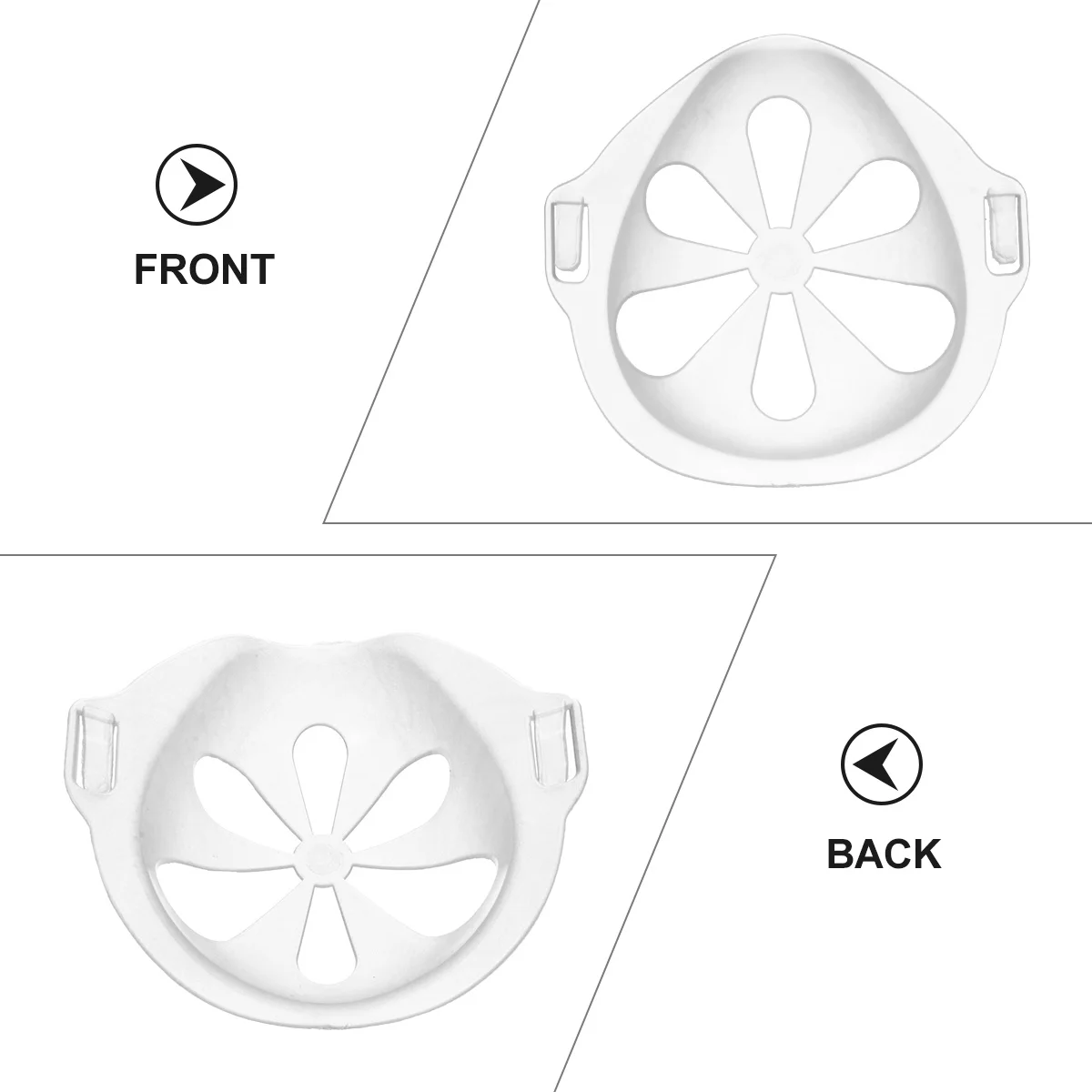 10 Pcs Brackets Mask Wearing Internal Make up Frame Breathing Support White Makeup Protect Lipstick Inner for Masks
10 Pcs Brackets Mask Wearing Internal Make up Frame Breathing Support White Makeup Protect Lipstick Inner for Masks