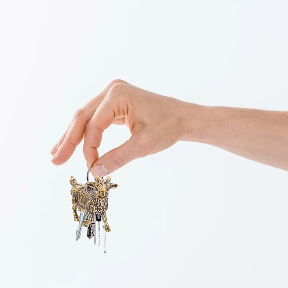 2pcs Brass Goat Keychain Charm Small Size Lightweight Portable DIY Pendant Bag Ornament Decorative Zodiac
2pcs Brass Goat Keychain Charm Small Size Lightweight Portable DIY Pendant Bag Ornament Decorative Zodiac