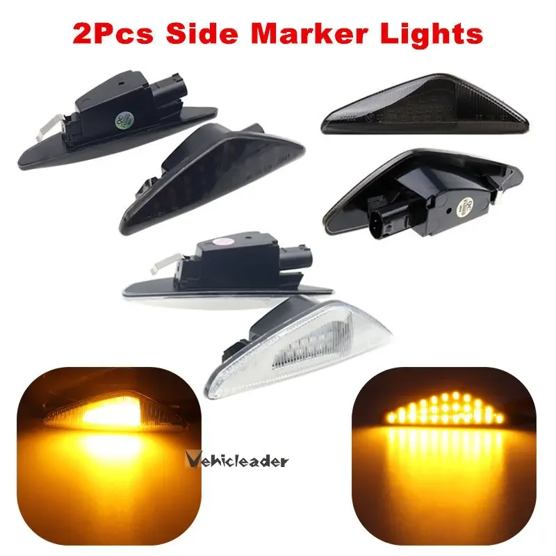 Pair Smoked / Clear LED Side Marker Lights Signal Indicator Lamps Left Right For BMW X5 E70 07-13 X6 E71 E72 08-14 X3 F25 11-17
Pair Smoked / Clear LED Side Marker Lights Signal Indicator Lamps Left Right For BMW X5 E70 07-13 X6 E71 E72 08-14 X3 F25 11-17