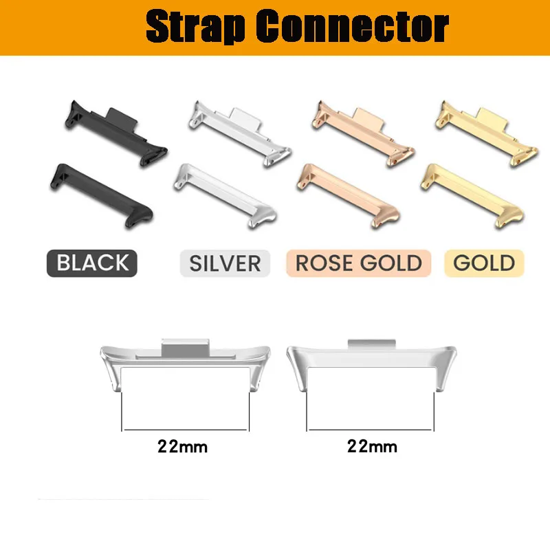 22mm Metal Stainless Steel Connector for Redmi Watch 6 5 4 /Xiaomi Band 8 9 Pro Watch4 Watch5 Watch6 Adapter Cable
22mm Metal Stainless Steel Connector for Redmi Watch 6 5 4 /Xiaomi Band 8 9 Pro Watch4 Watch5 Watch6 Adapter Cable