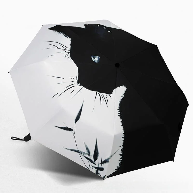 Automatic Folding Umbrella Sunshade Rainproof UV Protection Three Fold Black Coated Sun Umbrella for All Weather Conditions
Automatic Folding Umbrella Sunshade Rainproof UV Protection Three Fold Black Coated Sun Umbrella for All Weather Conditions